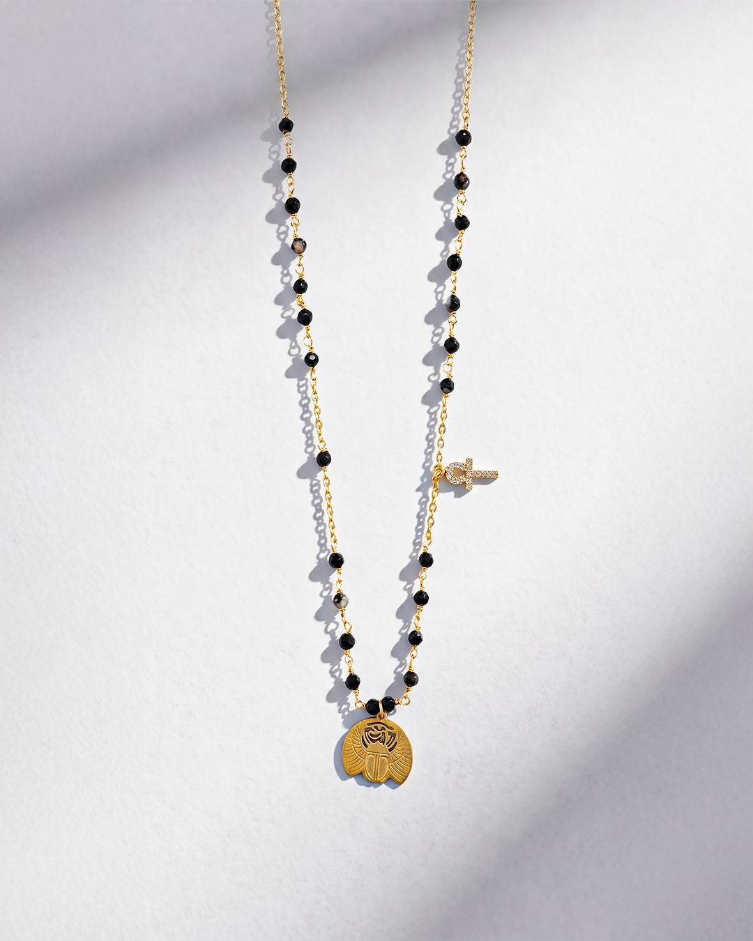 Feather Pendant Necklace