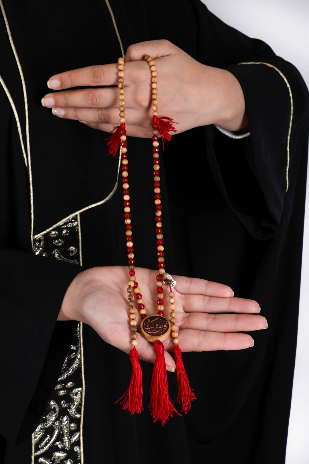 Red Tassel Misbaha