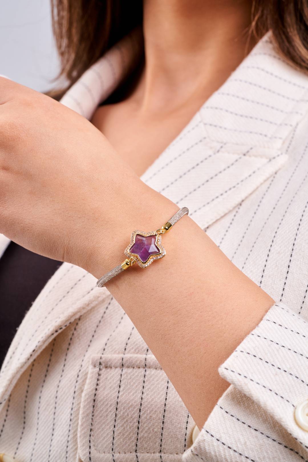 Double Heart Cuff