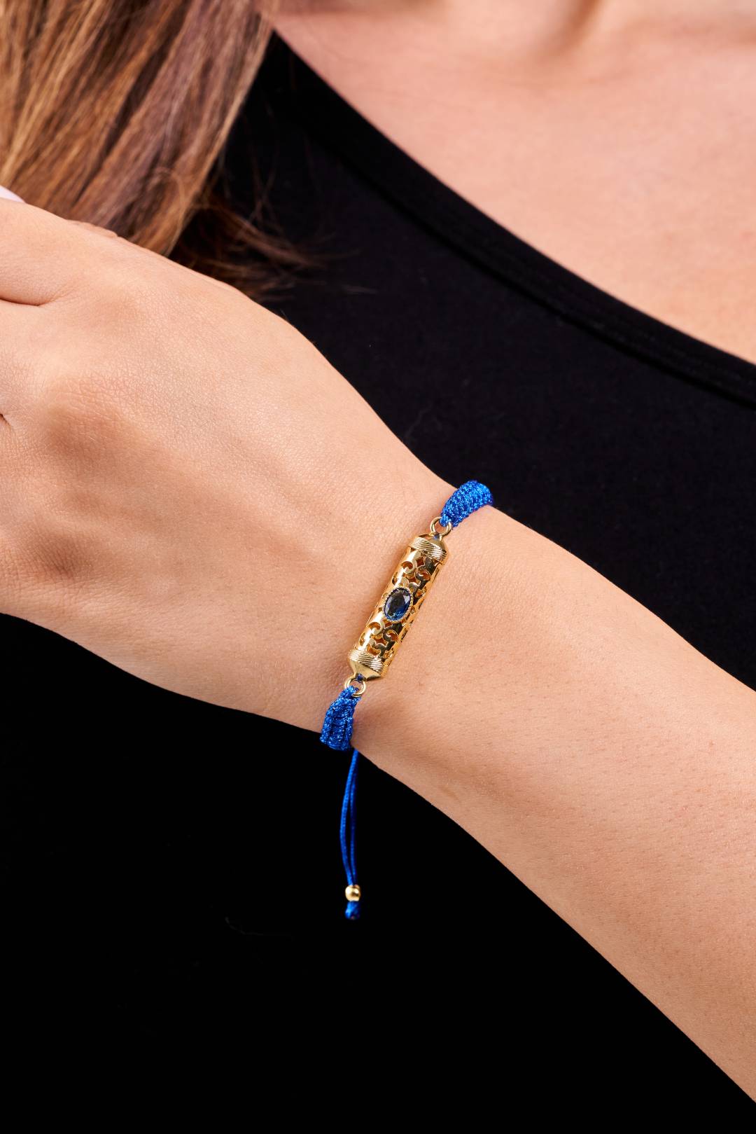Blue Stone Heritage Bracelet