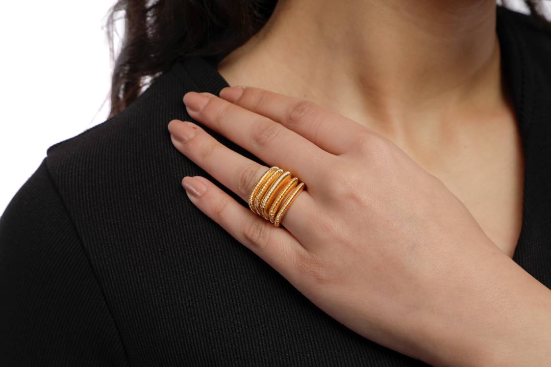 Wide Dome Ring