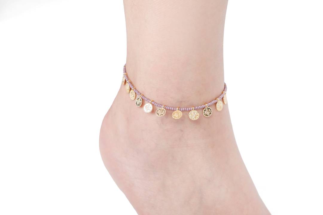 Flat Disc Anklet
