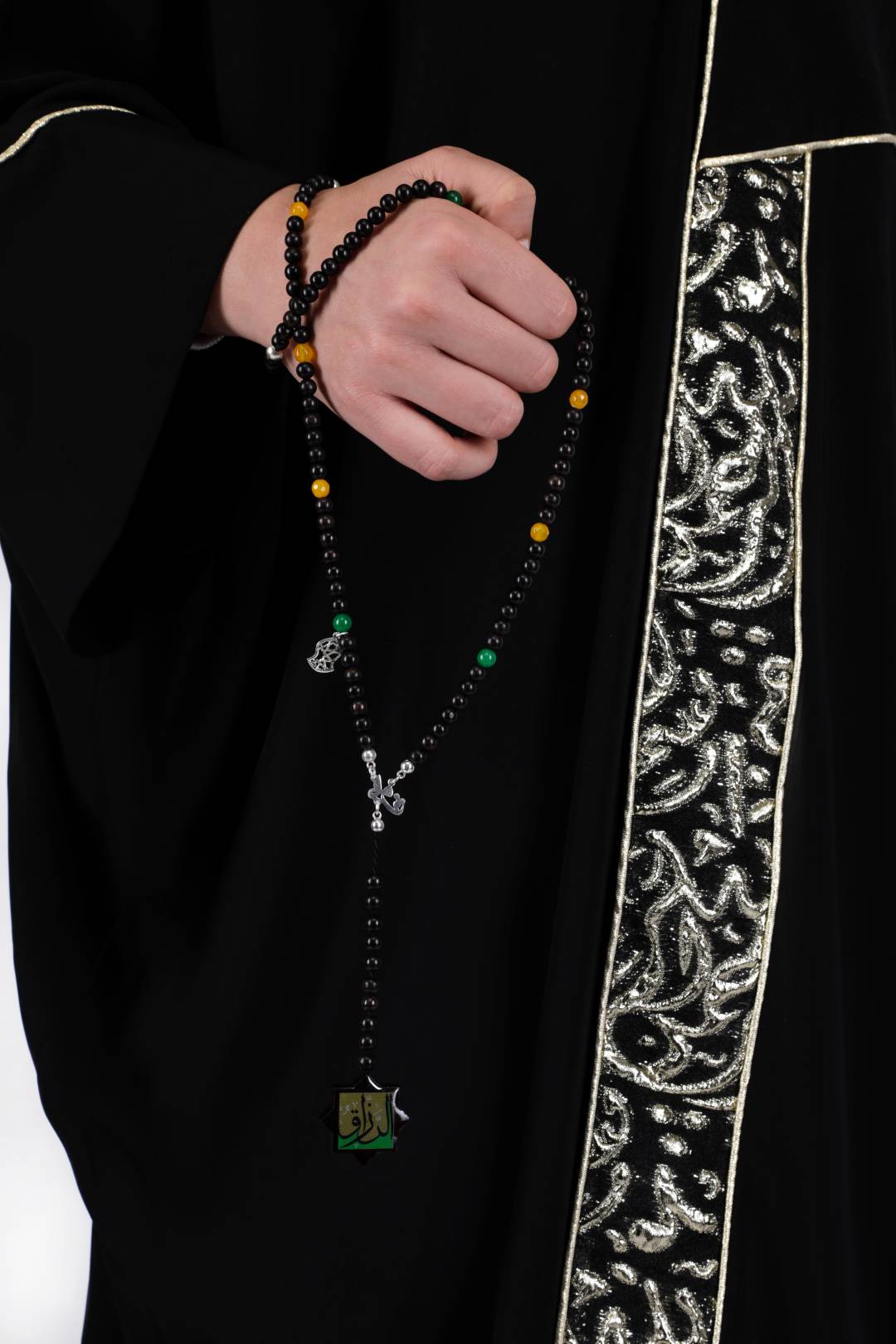 Dark Chain Pendant Misbaha