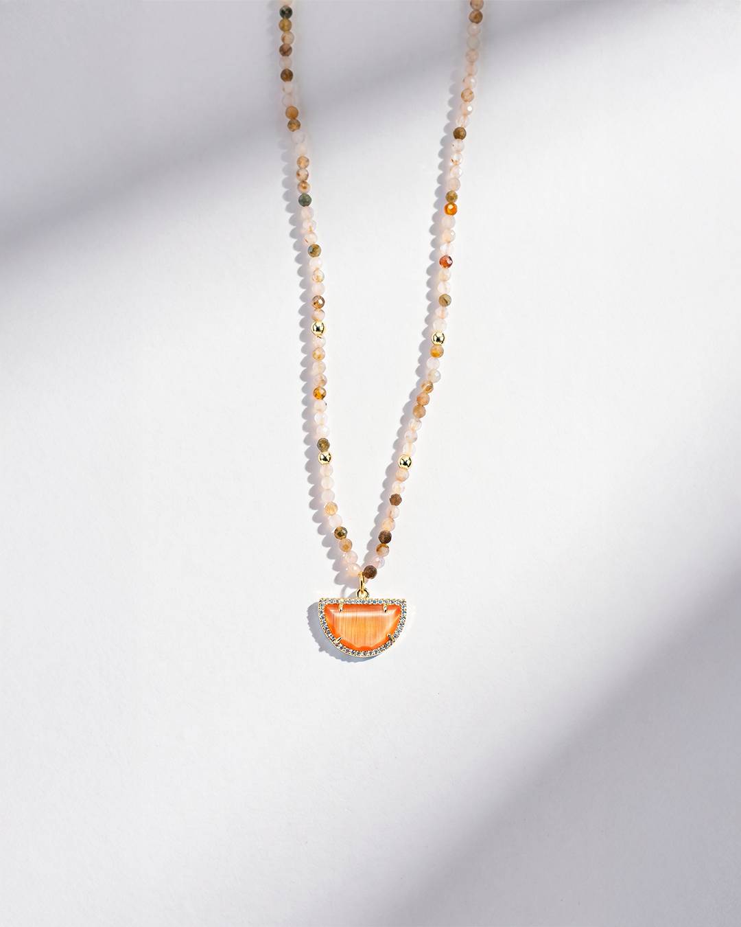Opal Teardrop Pendant