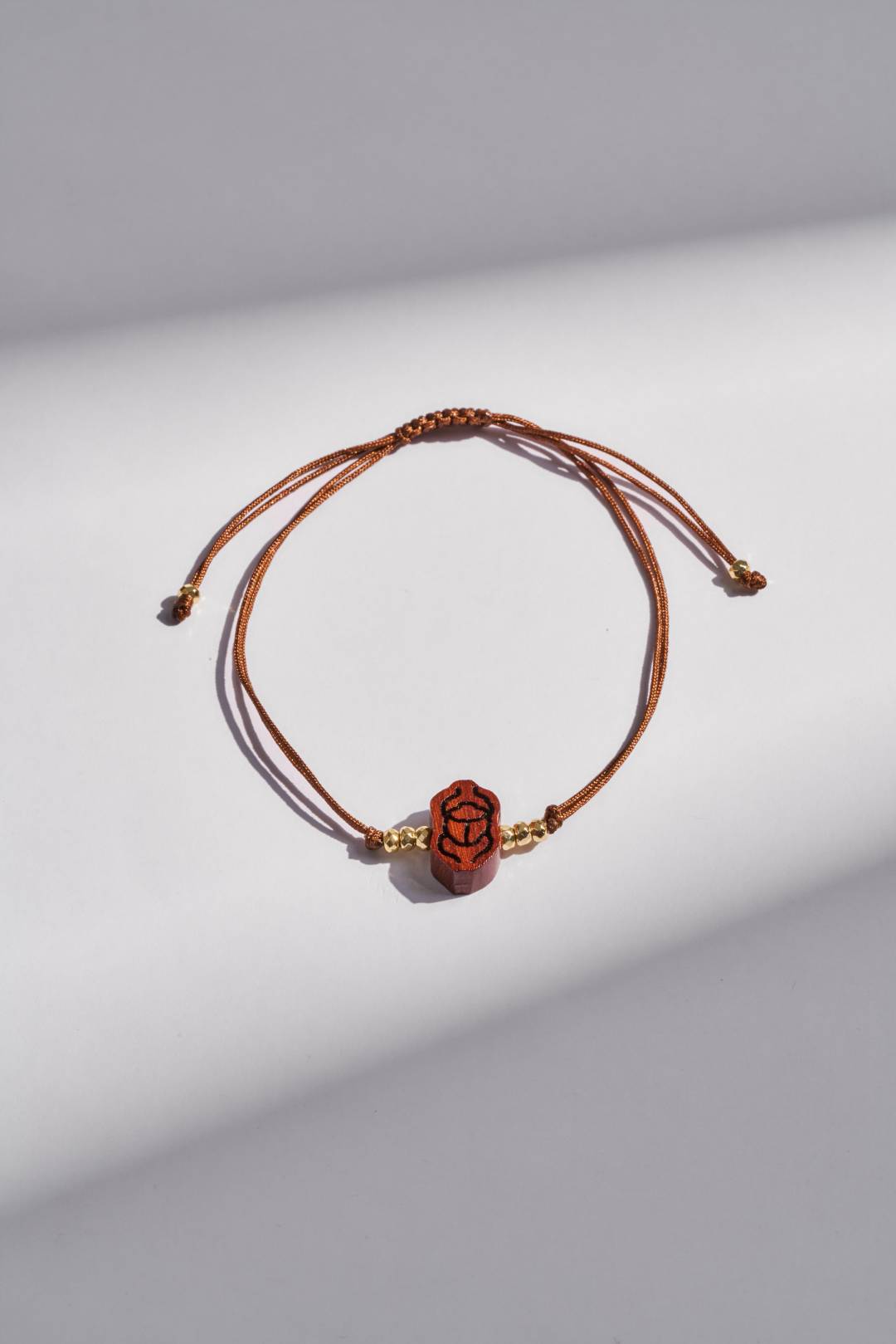 Ridged Gold Bangle