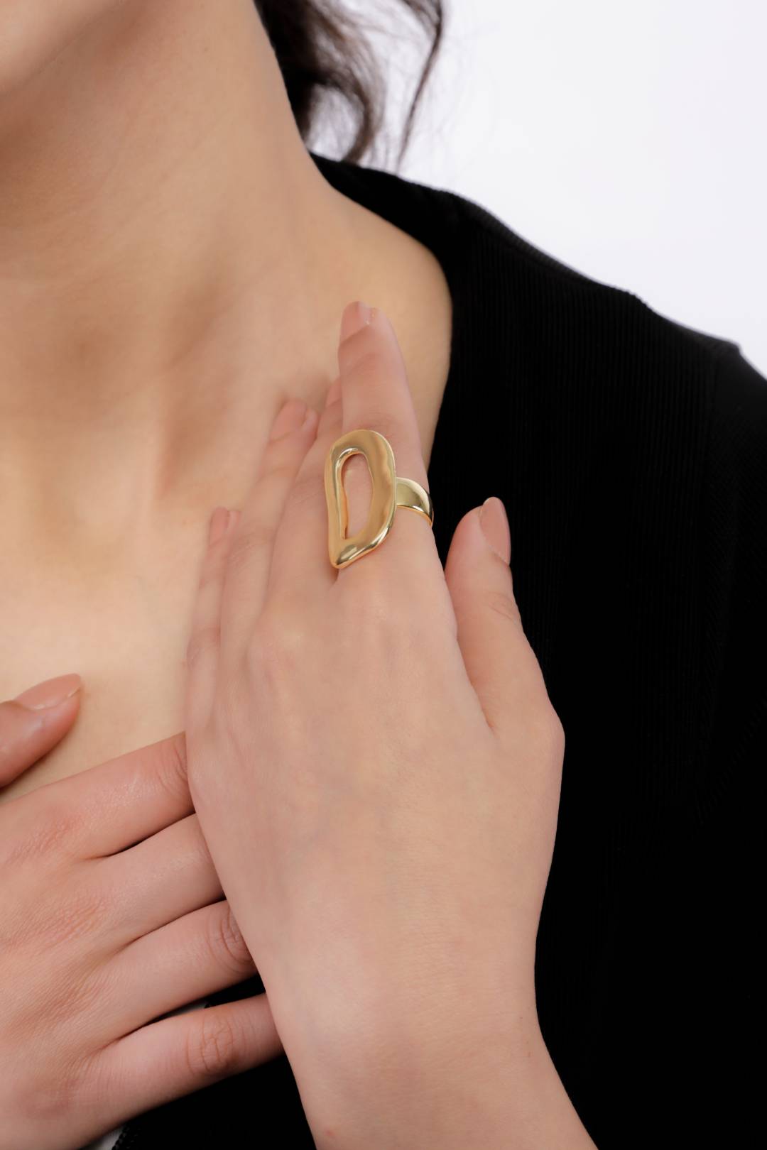 Gold Bead Ring