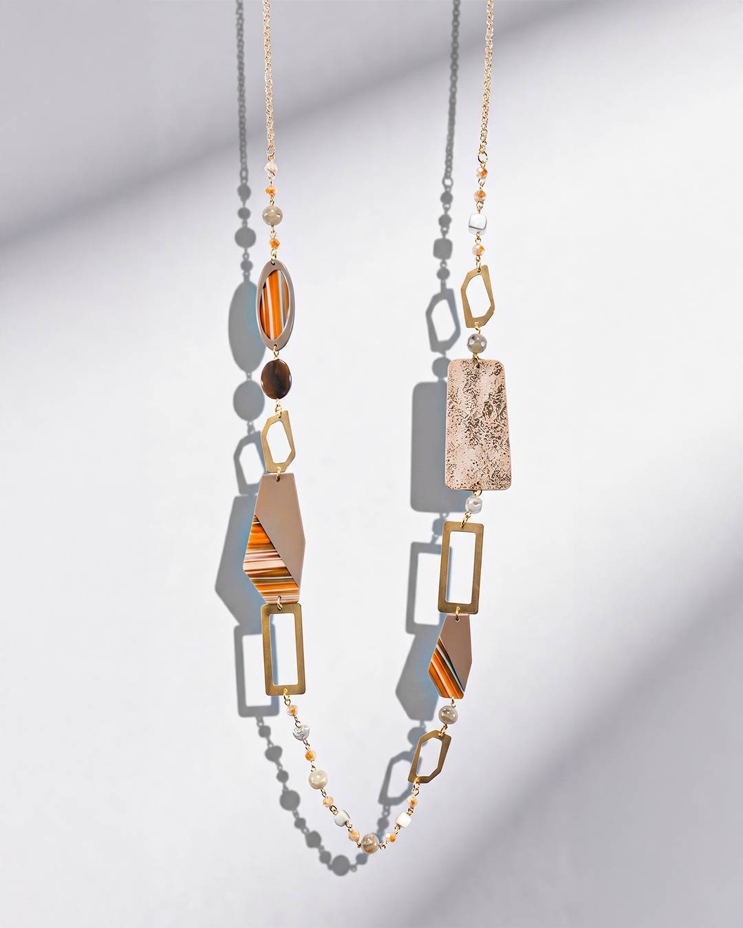 Leather Pendant Necklace