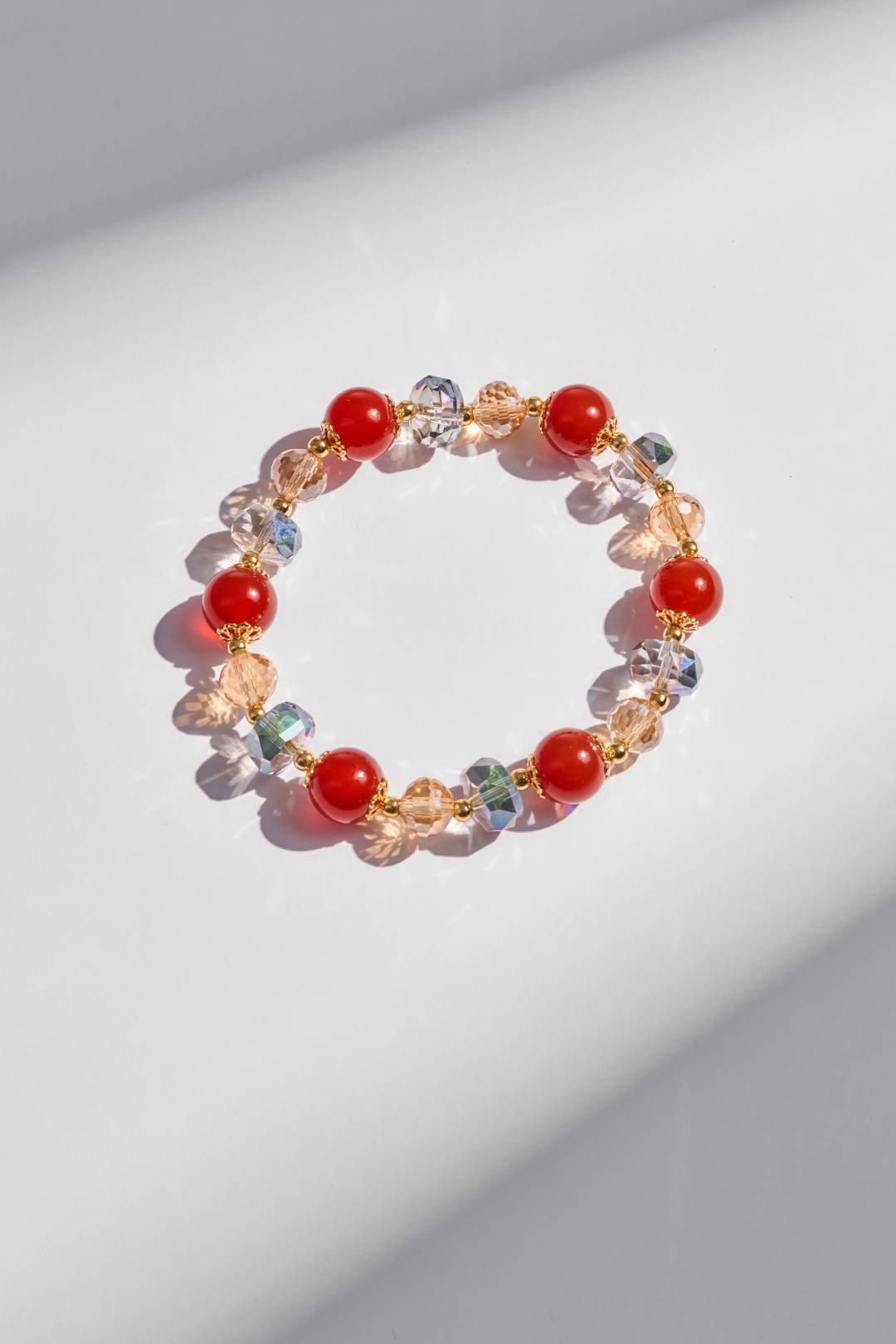 Wrapped Crystal Bracelet