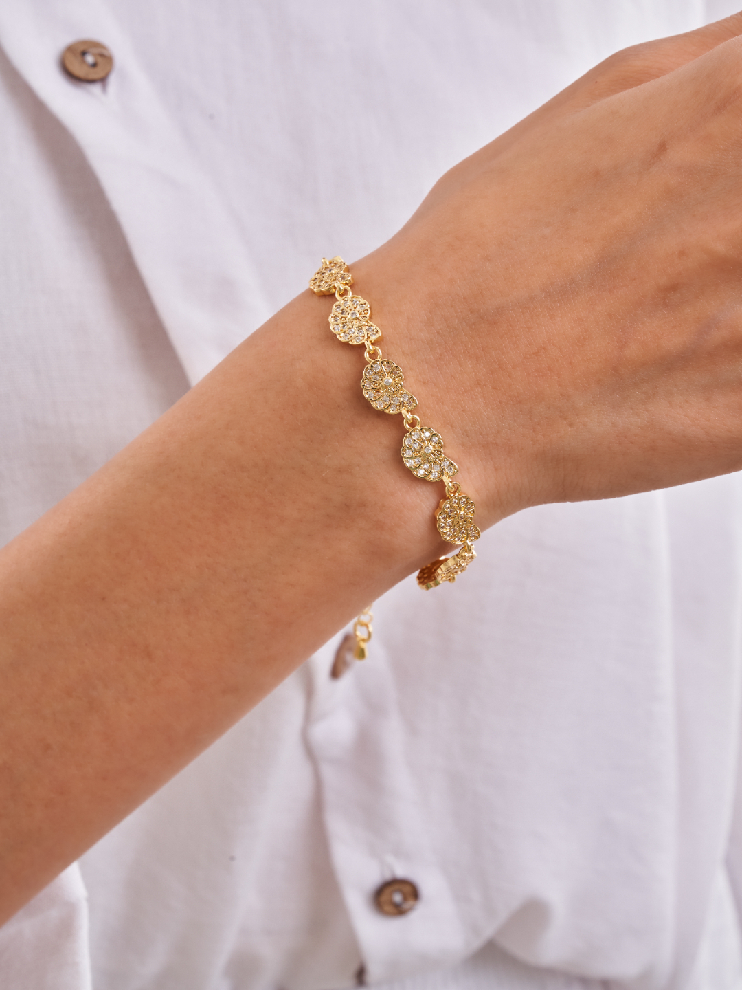 Shell Link Bracelet