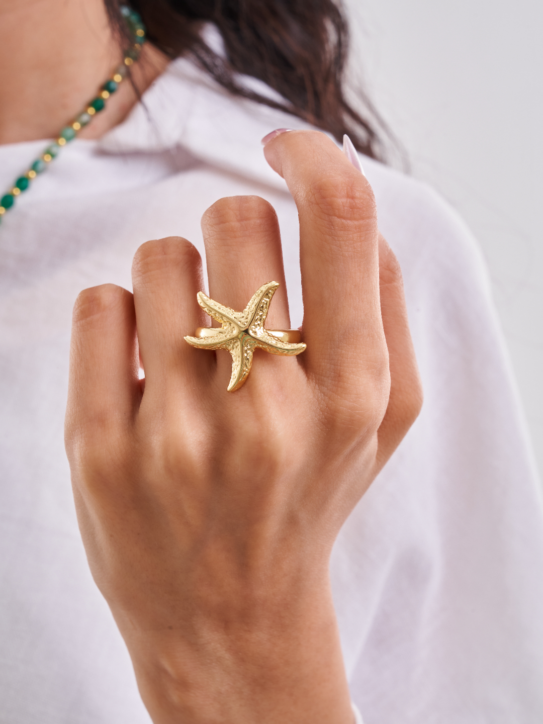 Starfish Elegance Ring